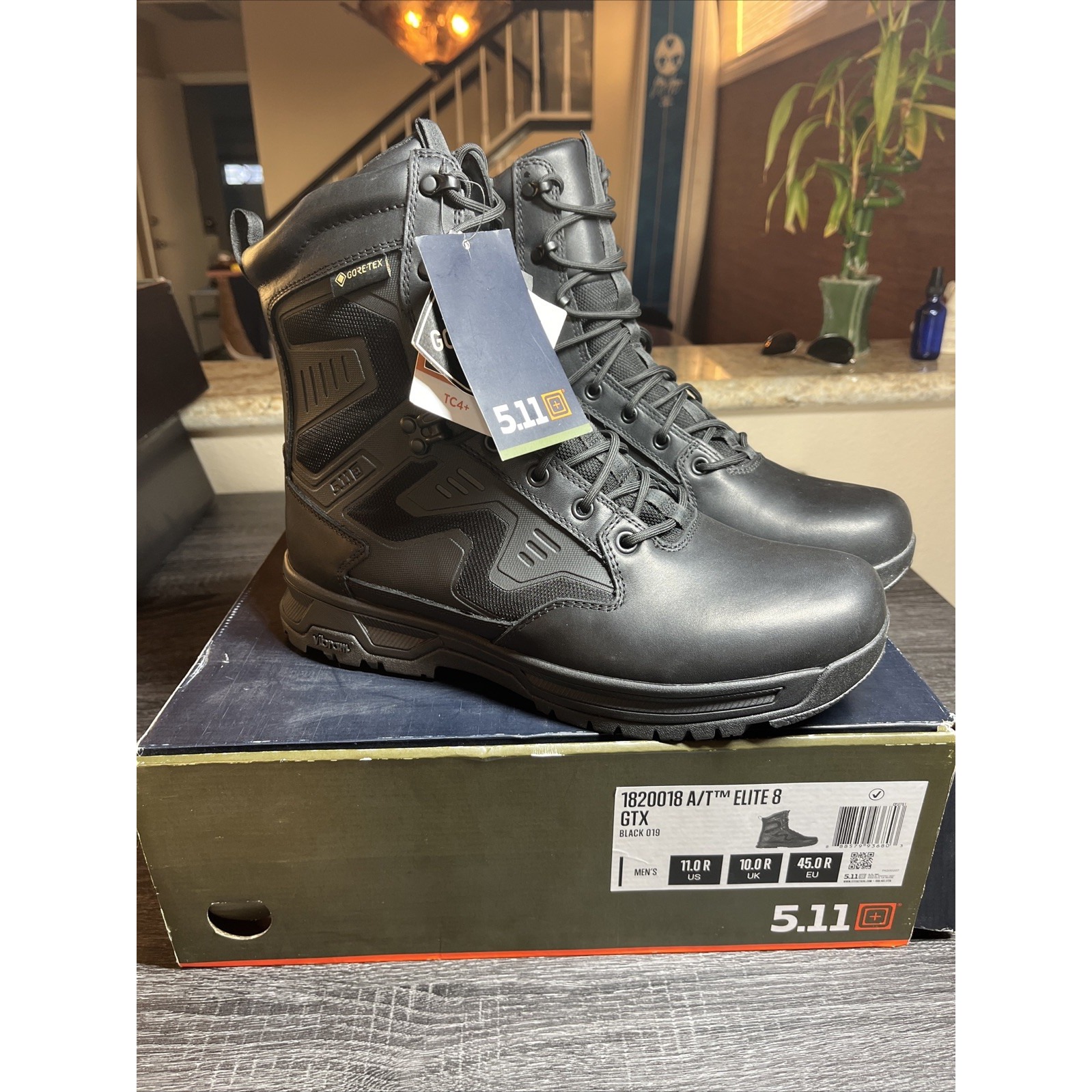 New 5.11 Tactical A/T Elite Gore-Tex 8" Boot Size 11